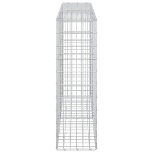 Γκαμπιόν με σύρμα 5 mm και πλέγμα 5x10 cm 200x30x100 εκ - Pakobazaar