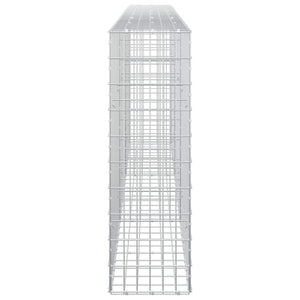Γκαμπιόν με σύρμα 5 mm και πλέγμα 5x10 cm 300x30x100 εκ - Pakobazaar