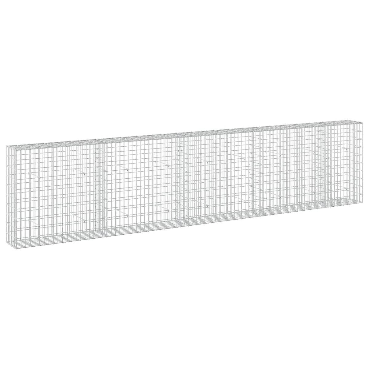 Γκαμπιόν με σύρμα 5 mm και πλέγμα 5x10 cm 450x30x100 εκ - Pakobazaar