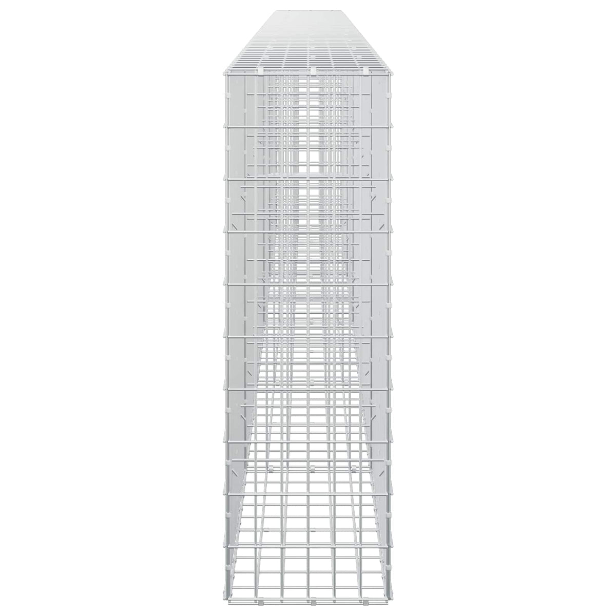 Γκαμπιόν με σύρμα 5 mm και πλέγμα 5x10 cm 550x30x100 εκ - Pakobazaar
