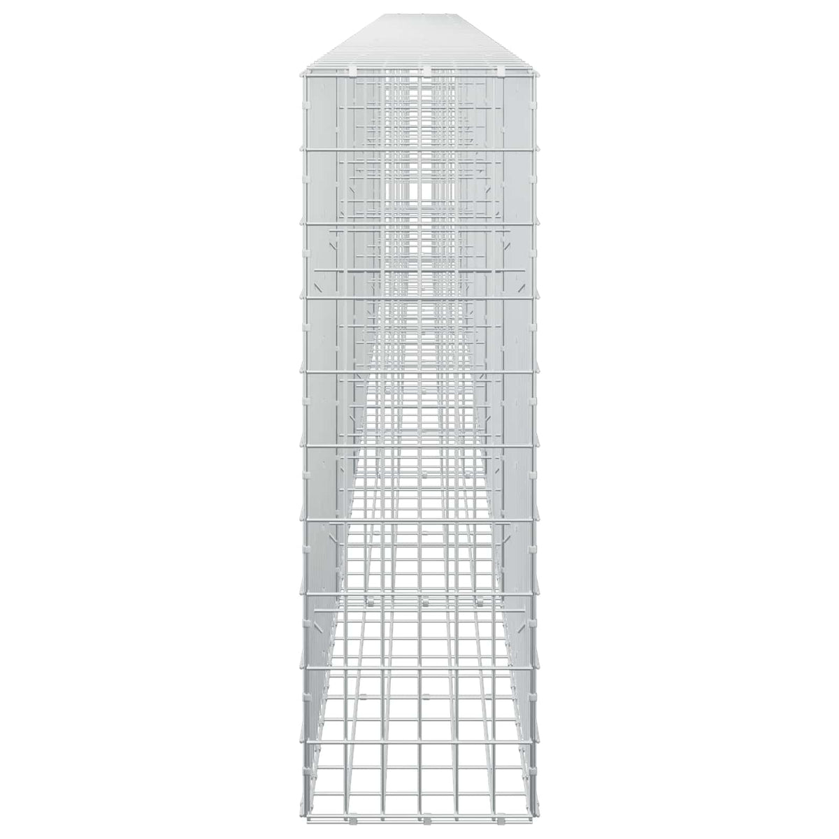 Γκαμπιόν με σύρμα 5 mm και πλέγμα 5x10 cm 600x30x100 εκ - Pakobazaar