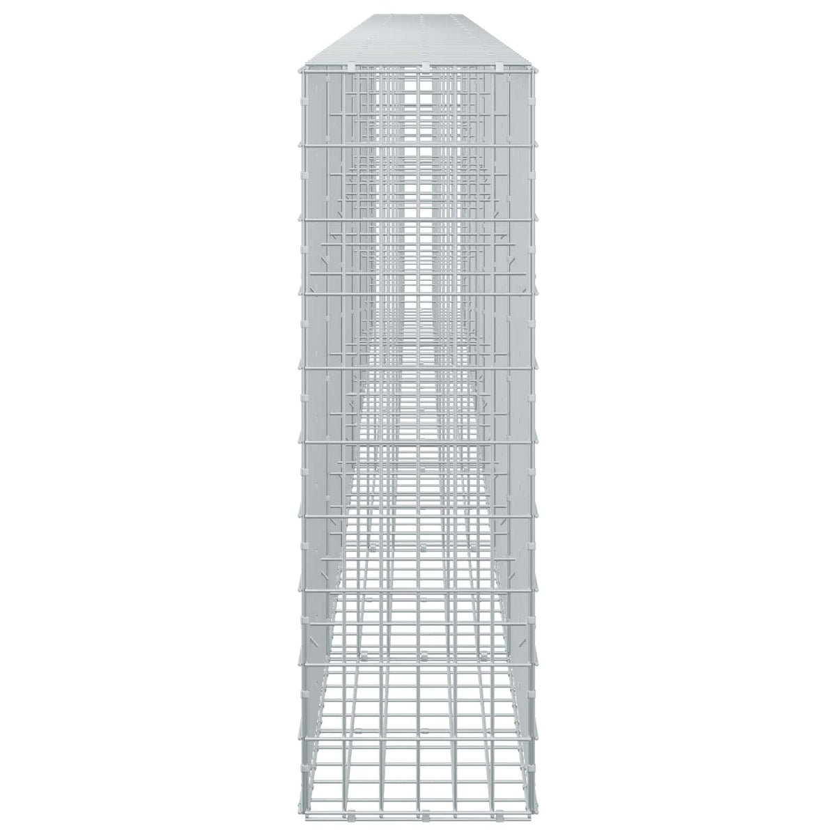 Γκαμπιόν με σύρμα 5 mm και πλέγμα 5x10 cm 650x30x100 εκ - Pakobazaar