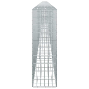 Γκαμπιόν με σύρμα 5 mm και πλέγμα 5x10 cm 750x30x100 εκ - Pakobazaar