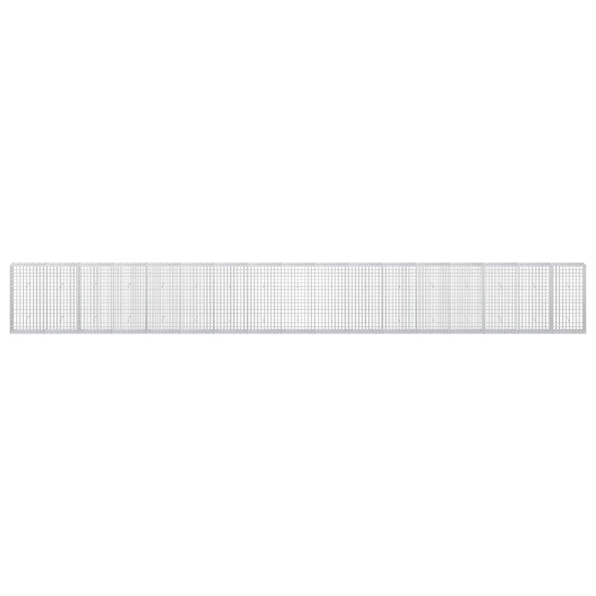 Γκαμπιόν με σύρμα 5 mm και πλέγμα 5x10 cm 850x30x100 εκ