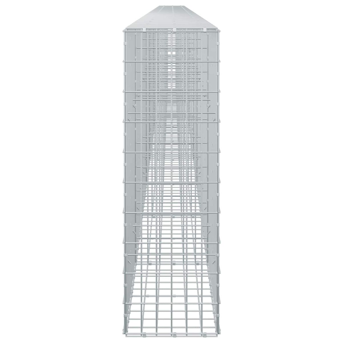 Γκαμπιόν με σύρμα 5 mm και πλέγμα 5x10 cm 1000x30x100 εκ - Pakobazaar