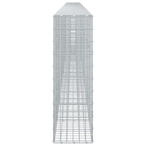 Γκαμπιόν με σύρμα 5 mm και πλέγμα 5x10 cm 1100x30x100 εκ - Pakobazaar