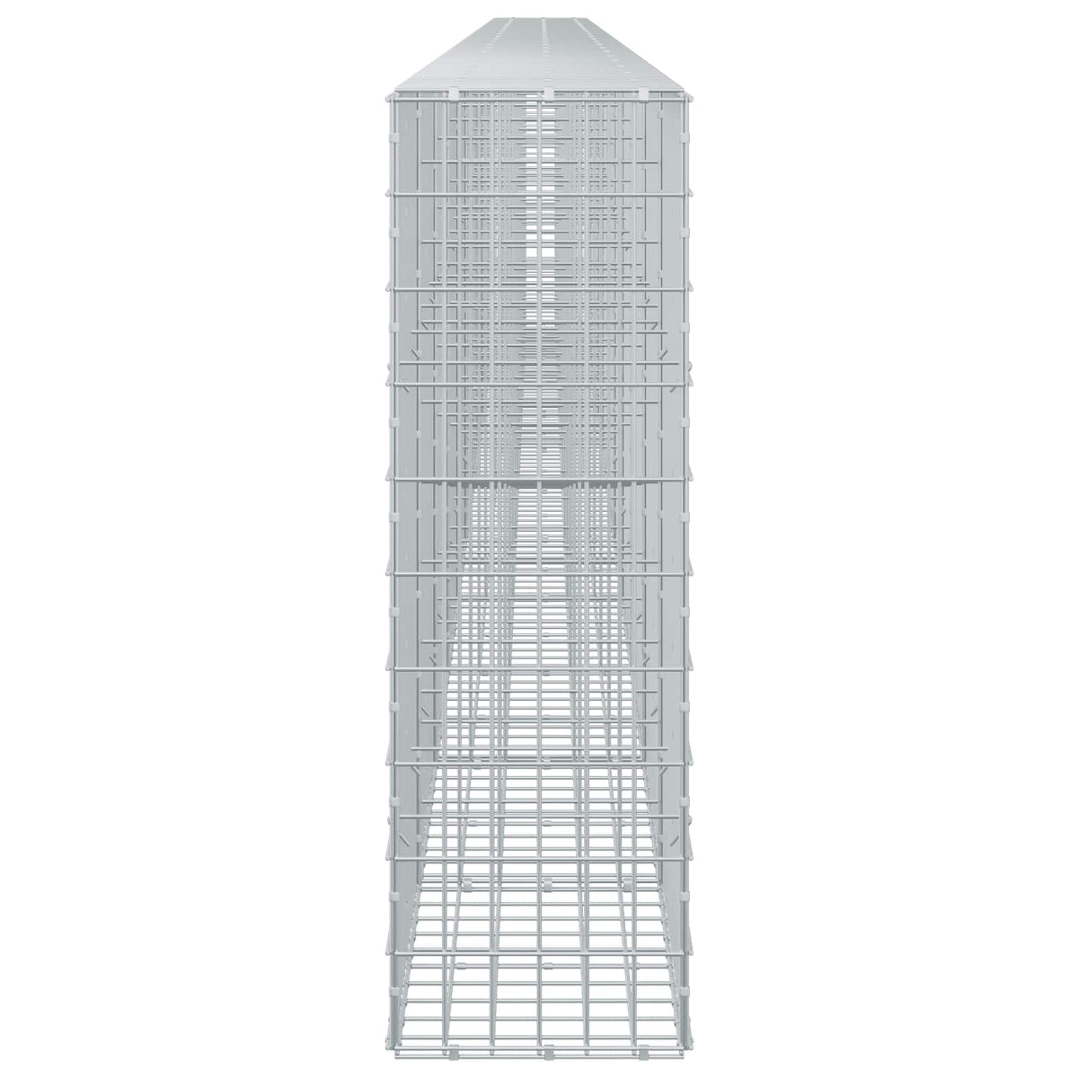 Γκαμπιόν με σύρμα 5 mm και πλέγμα 5x10 cm 1150x30x100 εκ - Pakobazaar