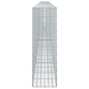 Γκαμπιόν με σύρμα 5 mm και πλέγμα 5x10 cm 1150x30x100 εκ - Pakobazaar