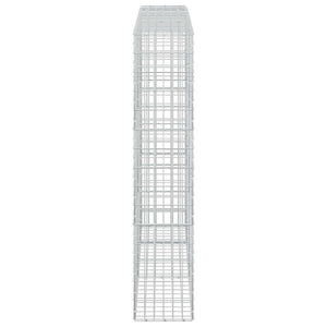 Γκαμπιόν με σύρμα 5 mm και πλέγμα 5x10 cm 250x30x150 εκ