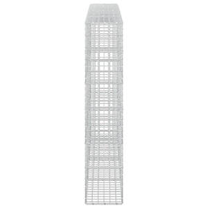 Γκαμπιόν με σύρμα 5 mm και πλέγμα 5x10 cm 350x30x150 εκ. - Pakobazaar