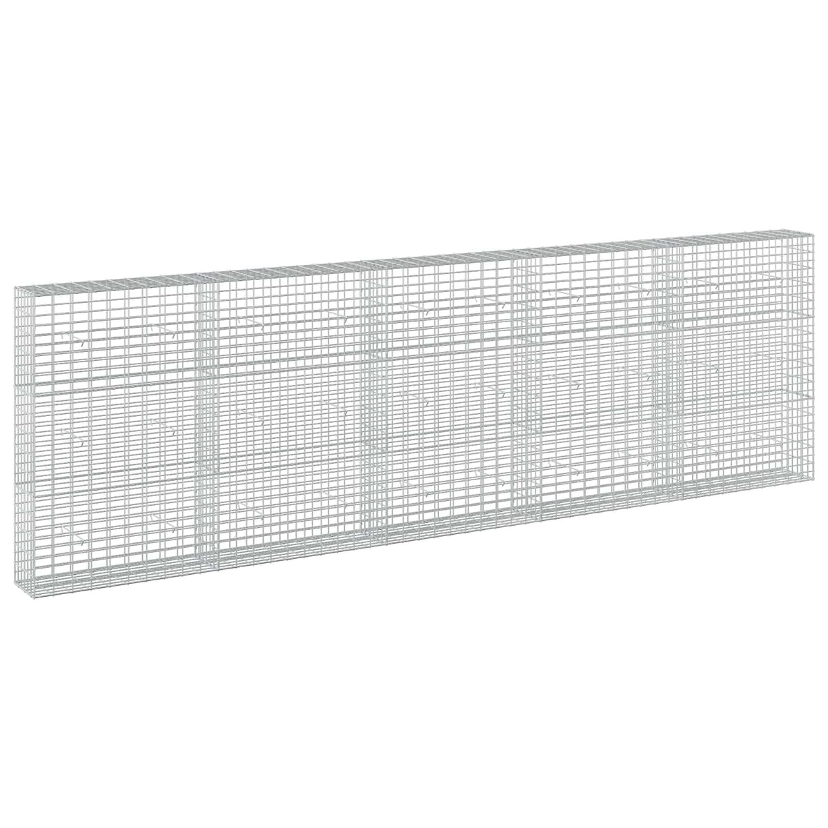 Γκαμπιόν με σύρμα 5 mm και πλέγμα 5x10 cm 500x30x150 εκ - Pakobazaar
