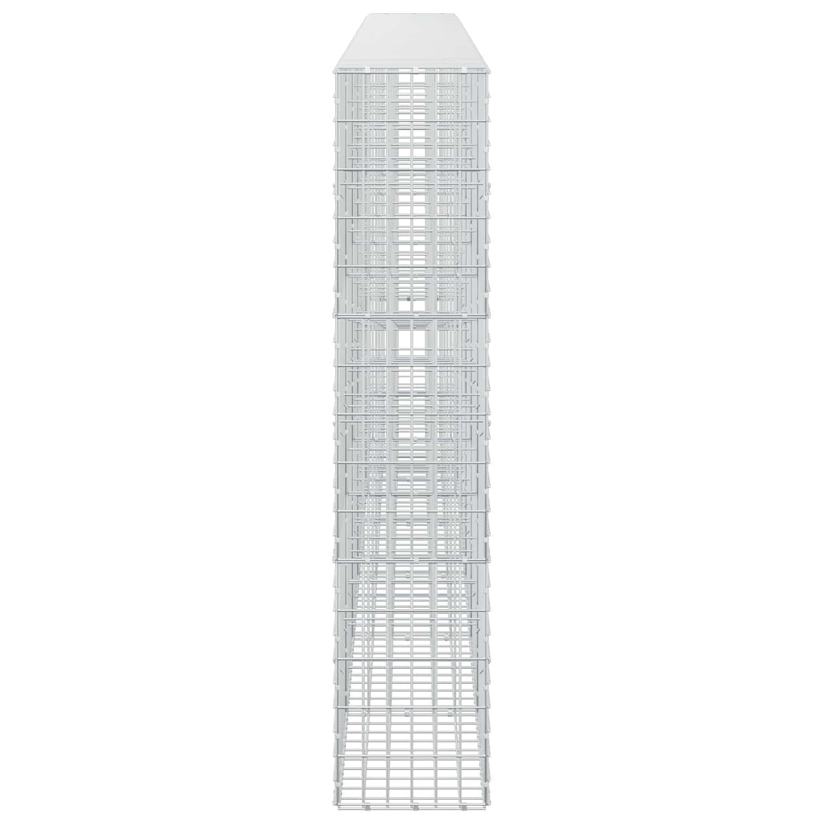 Γκαμπιόν με σύρμα 5 mm και πλέγμα 5x10 cm 600x30x150 εκ - Pakobazaar