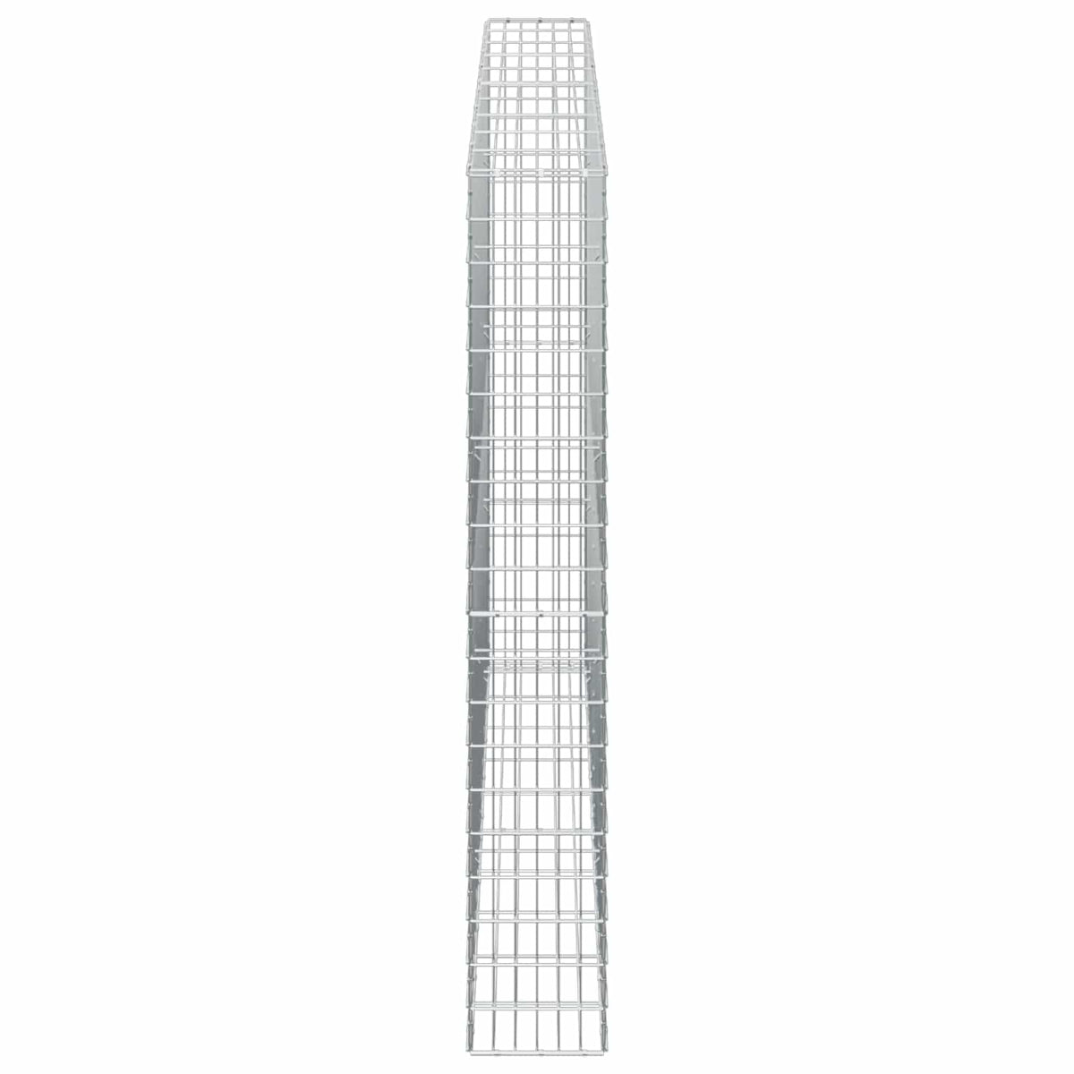 Γκαμπιόν με σύρμα 5 mm και πλέγμα 5x10 cm 100x30x200 εκ.