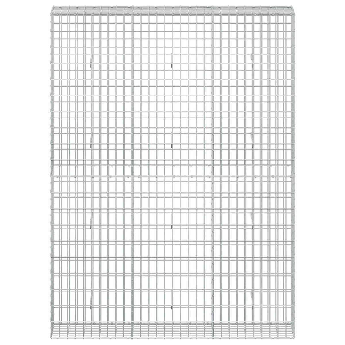 Γκαμπιόν με σύρμα 5 mm και πλέγμα 5x10 cm 150x30x200 εκ - Pakobazaar