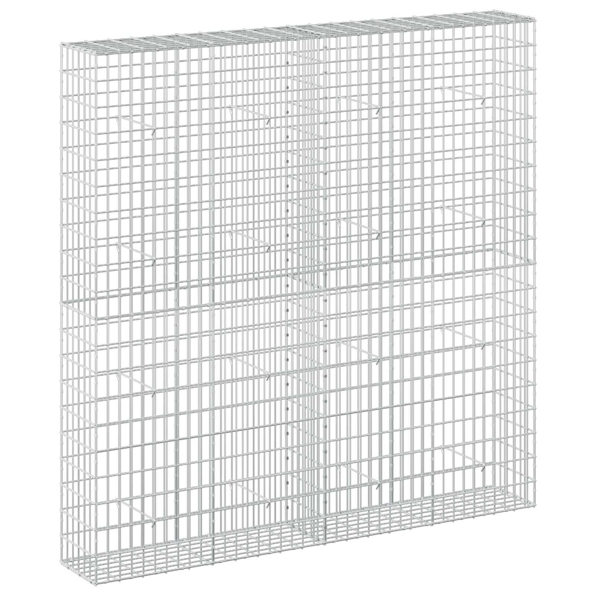Γκαμπιόν με σύρμα 5 mm και πλέγμα 5x10 cm 200x30x200 εκ - Pakobazaar