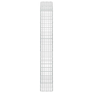 Γκαμπιόν με σύρμα 5 mm και πλέγμα 5x10 cm 200x30x200 εκ - Pakobazaar