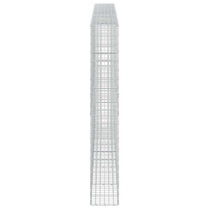 Γκαμπιόν με σύρμα 5 mm και πλέγμα 5x10 cm 500x30x200 εκ - Pakobazaar