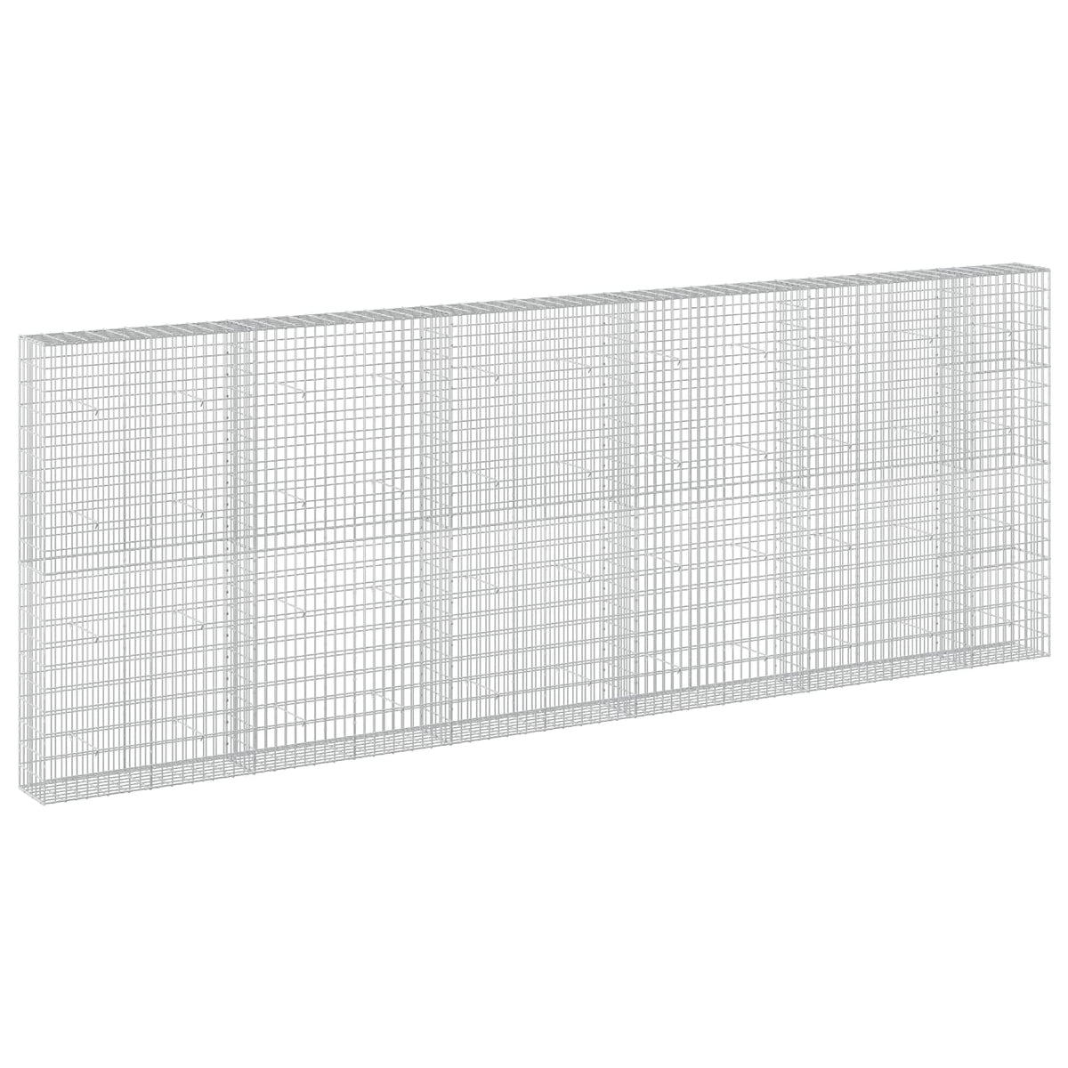 Γκαμπιόν με σύρμα 5 mm και πλέγμα 5x10 cm 550x30x200 εκ - Pakobazaar
