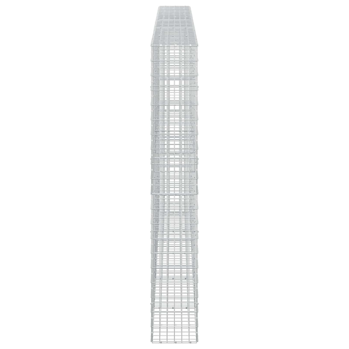 Γκαμπιόν με σύρμα 5 mm και πλέγμα 5x10 cm 550x30x200 εκ - Pakobazaar