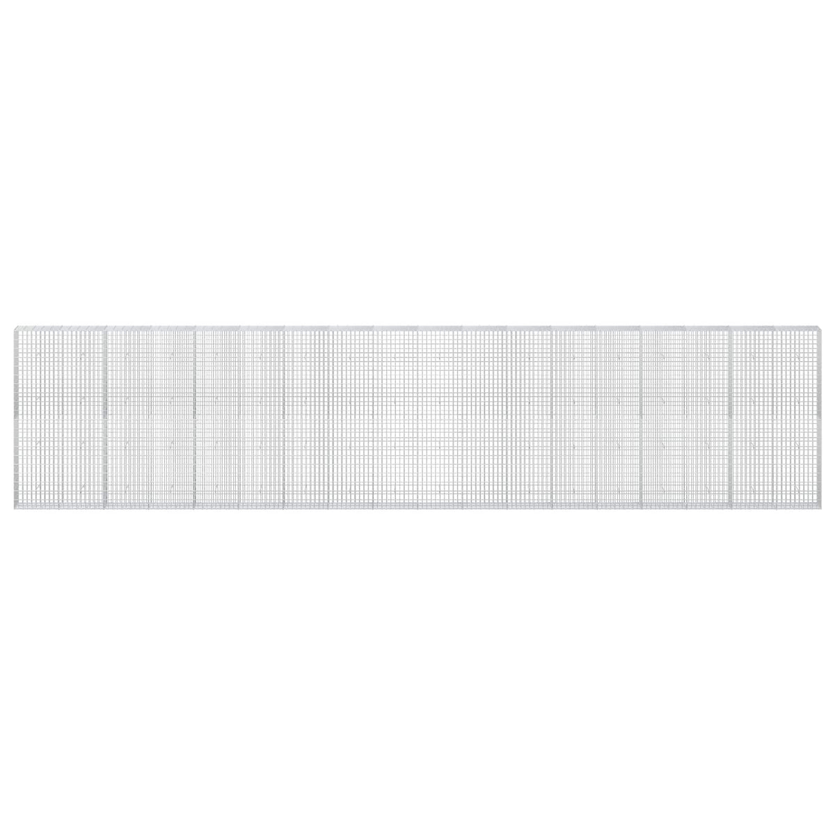 Γκαμπιόν με σύρμα 5 mm και πλέγμα 5x10 cm 900x30x200 εκ - Pakobazaar