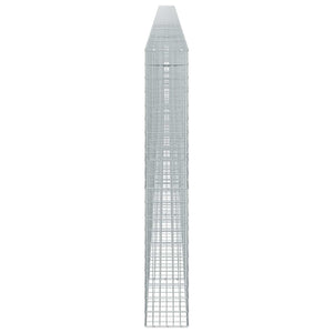 Γκαμπιόν με σύρμα 5 mm και πλέγμα 5x10 cm 1150x30x200 εκ - Pakobazaar