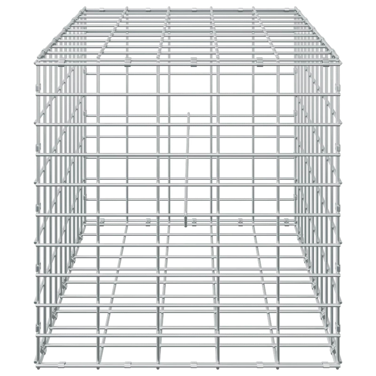 Γκαμπιόν με σύρμα 5 mm και πλέγμα 5x10 cm 50x50x50 εκ.