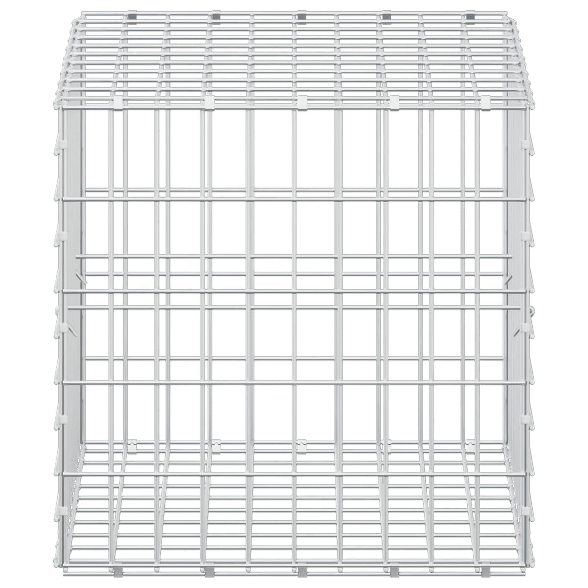 Γκαμπιόν με σύρμα 5 mm και πλέγμα 5x10 cm 100x50x50 εκ - Pakobazaar