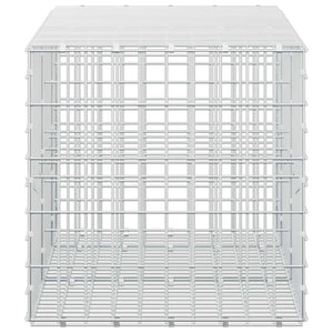Γκαμπιόν με σύρμα 5 mm και πλέγμα 5x10 cm 250x50x50 εκ - Pakobazaar