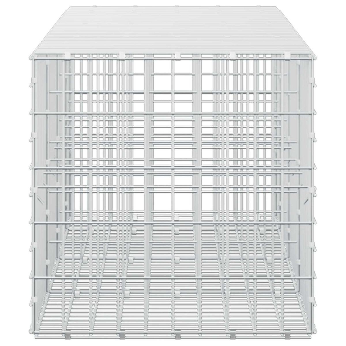 Γκαμπιόν με σύρμα 5 mm και πλέγμα 5x10 cm 350x50x50 εκ - Pakobazaar