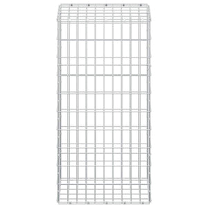 Γκαμπιόν με σύρμα 5 mm και πλέγμα 5x10 cm 50x50x100 εκ - Pakobazaar