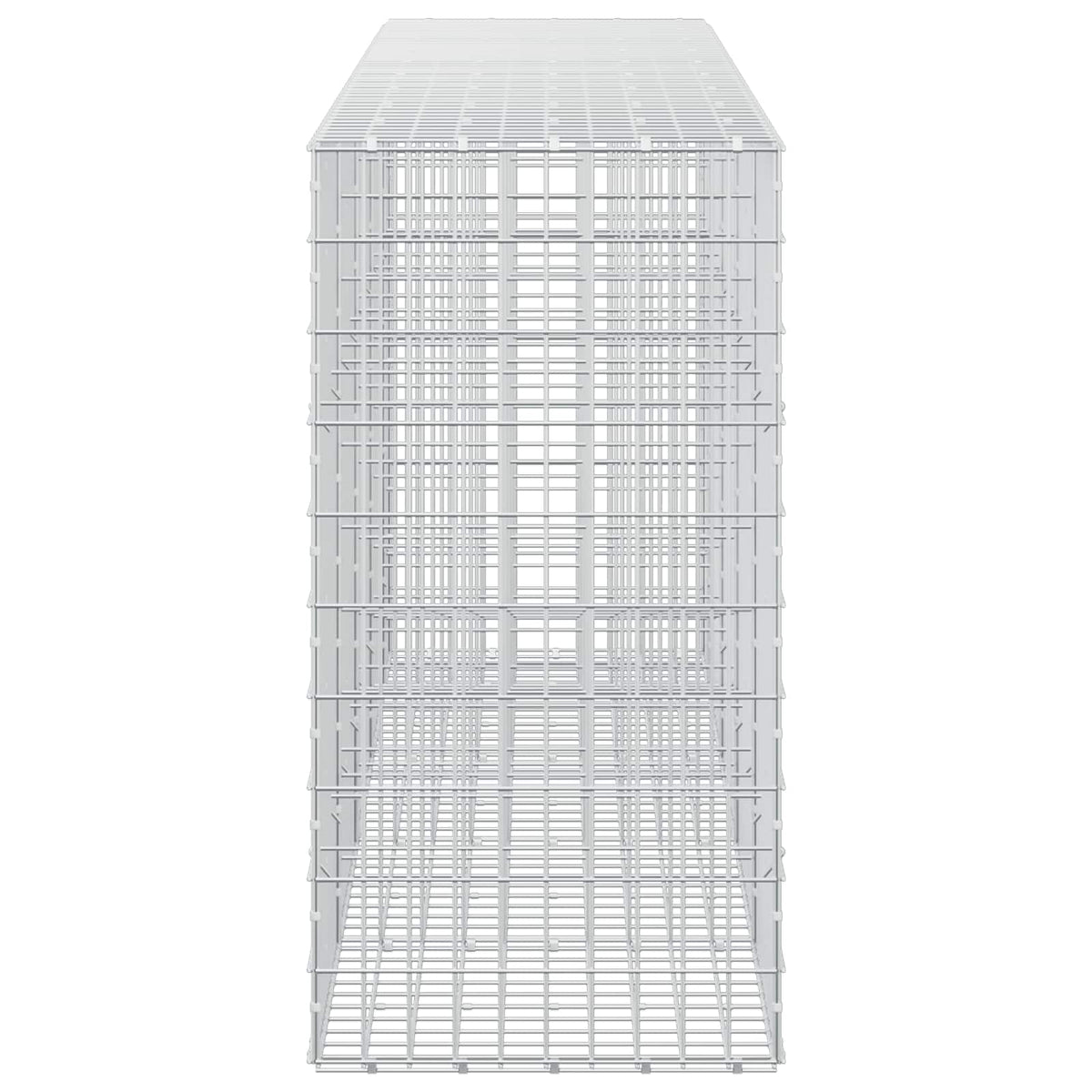 Γκαμπιόν με σύρμα 5 mm και πλέγμα 5x10 cm 450x50x100 εκ - Pakobazaar