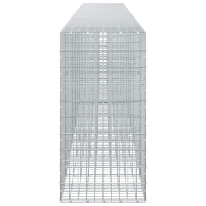 Γκαμπιόν με σύρμα 5 mm και πλέγμα 5x10 cm 850x50x100 εκ - Pakobazaar