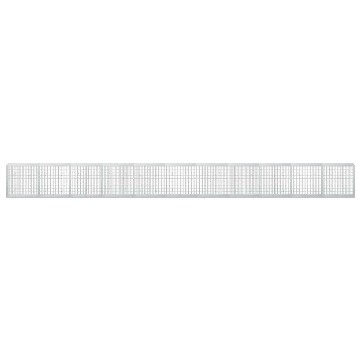 Γκαμπιόν με σύρμα 5 mm και πλέγμα 5x10 cm 1100x50x100 εκ.