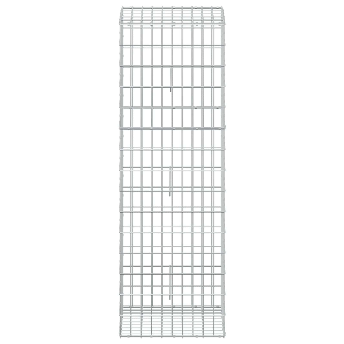 Γκαμπιόν με σύρμα 5 mm και πλέγμα 5x10 cm 50x50x150 εκ - Pakobazaar