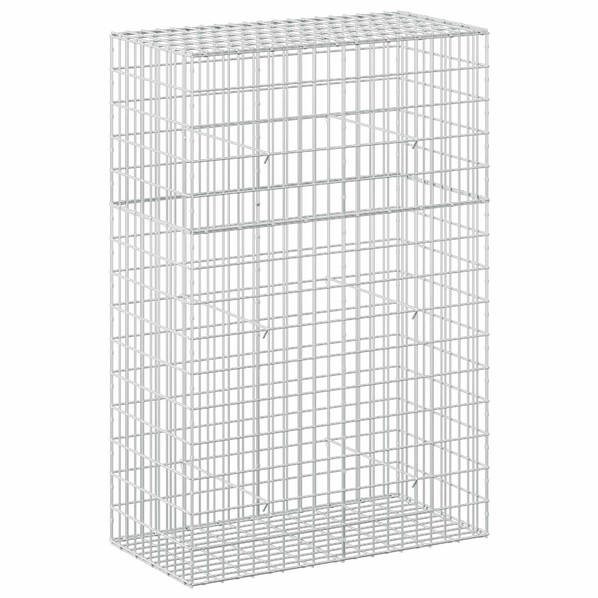 Γκαμπιόν με σύρμα 5 mm και πλέγμα 5x10 cm 100x50x150 εκ - Pakobazaar