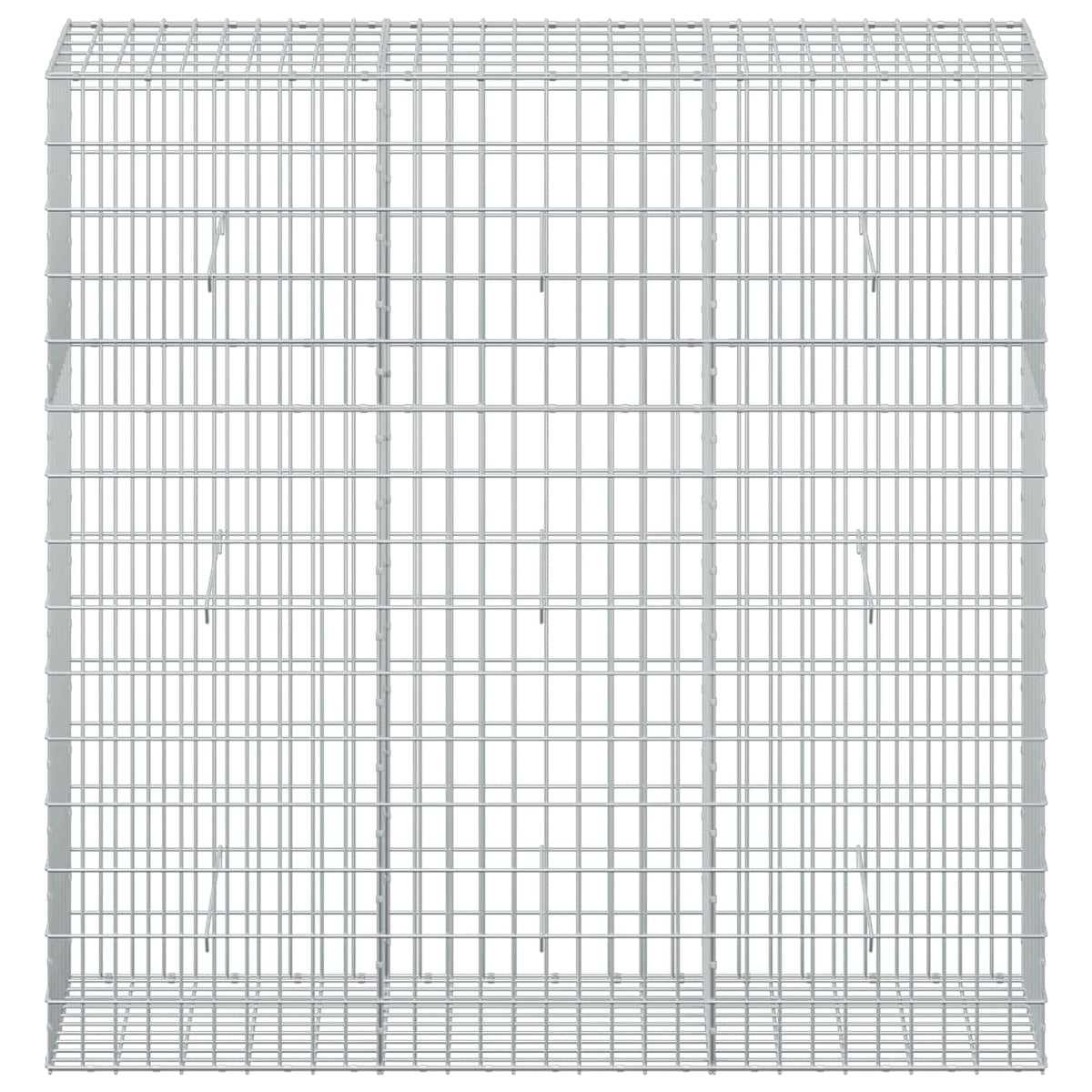 Γκαμπιόν με σύρμα 5 mm και πλέγμα 5x10 cm 150x50x150 εκ - Pakobazaar