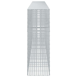 Γκαμπιόν με σύρμα 5 mm και πλέγμα 5x10 cm 750x50x150 εκ - Pakobazaar