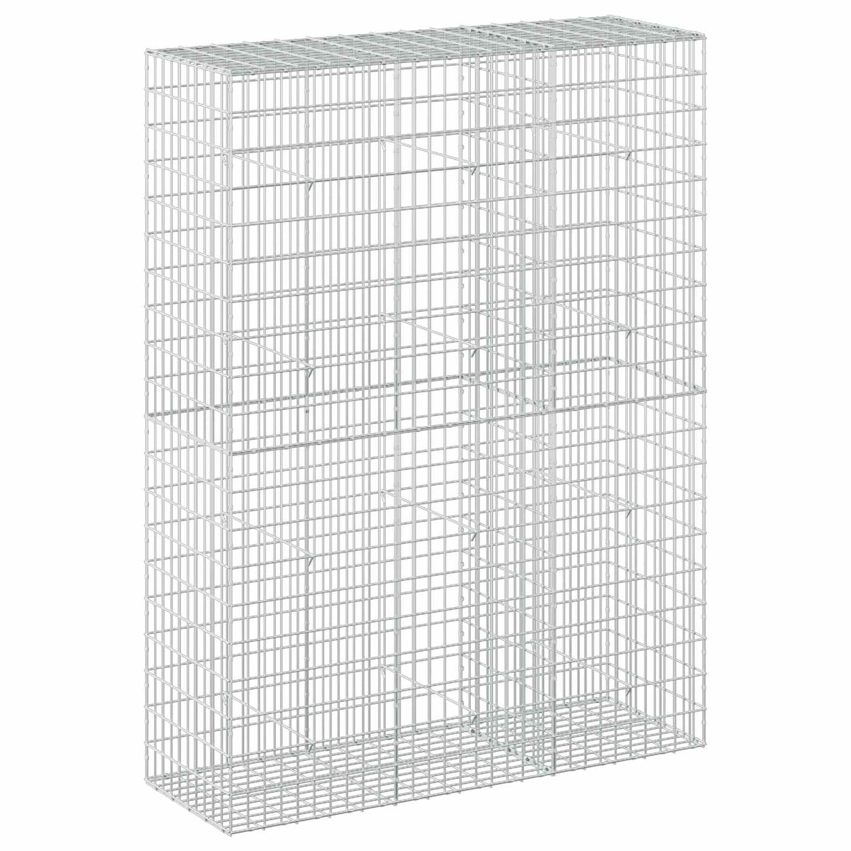 Γκαμπιόν με σύρμα 5 mm και πλέγμα 5x10 cm 150x50x200 εκ - Pakobazaar