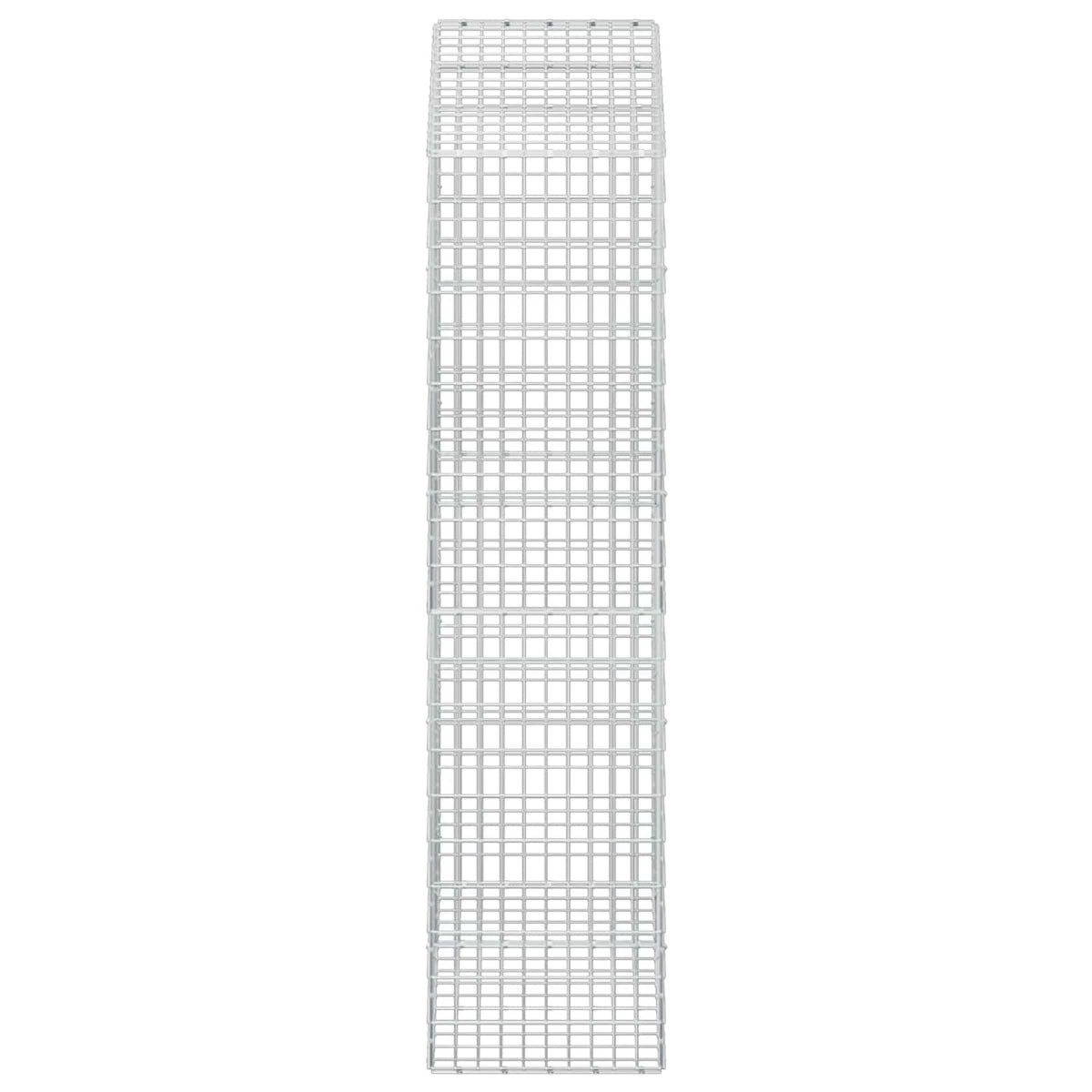 Γκαμπιόν με σύρμα 5 mm και πλέγμα 5x10 cm 150x50x200 εκ - Pakobazaar