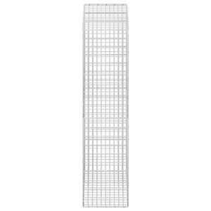 Γκαμπιόν με σύρμα 5 mm και πλέγμα 5x10 cm 150x50x200 εκ - Pakobazaar