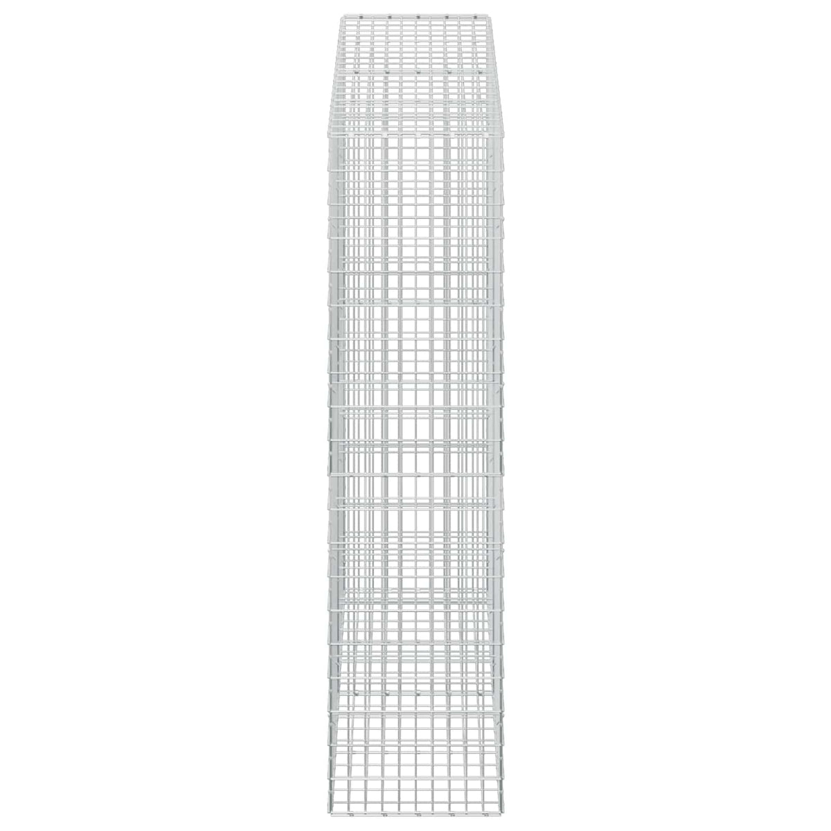 Γκαμπιόν με σύρμα 5 mm και πλέγμα 5x10 cm 200x50x200 εκ - Pakobazaar