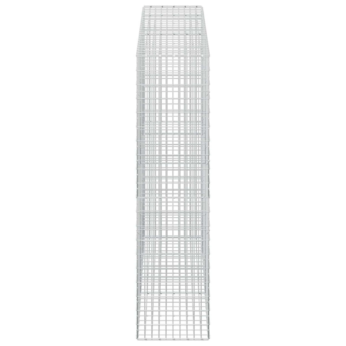 Γκαμπιόν με σύρμα 5 mm και πλέγμα 5x10 cm 250x50x200 εκ. - Pakobazaar