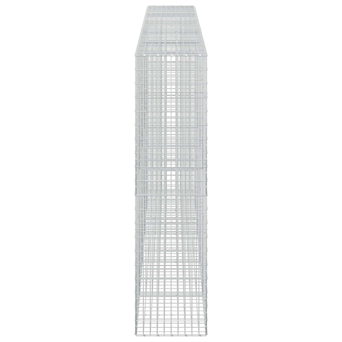 Γκαμπιόν με σύρμα 5 mm και πλέγμα 5x10 cm 500x50x200 εκ - Pakobazaar