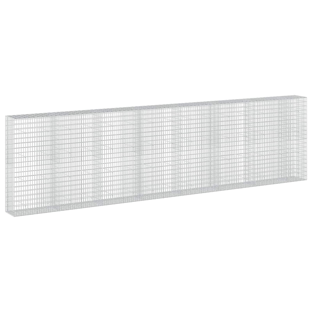 Γκαμπιόν με σύρμα 5 mm και πλέγμα 5x10 cm 750x50x200 εκ - Pakobazaar