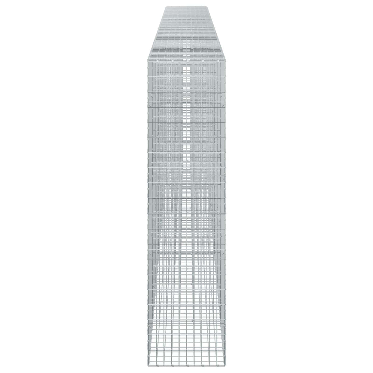 Γκαμπιόν με σύρμα 5 mm και πλέγμα 5x10 cm 750x50x200 εκ - Pakobazaar
