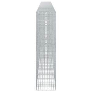 Γκαμπιόν με σύρμα 5 mm και πλέγμα 5x10 cm 850x50x200 εκ - Pakobazaar