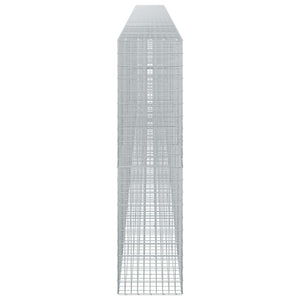 Γκαμπιόν με σύρμα 5 mm και πλέγμα 5x10 cm 950x50x200 εκ - Pakobazaar