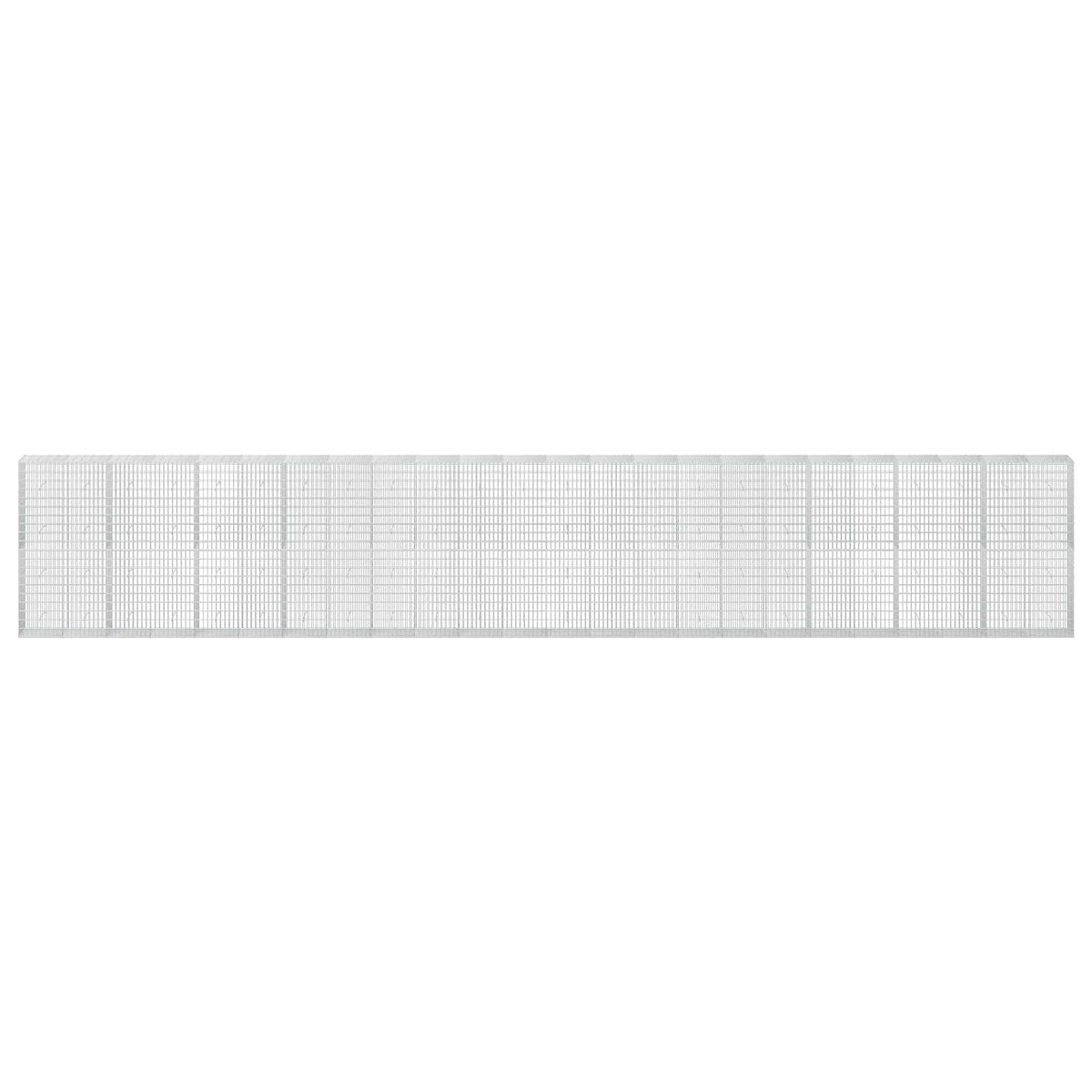 Γκαμπιόν με σύρμα 5 mm και πλέγμα 5x10 cm 1200x50x200 εκ