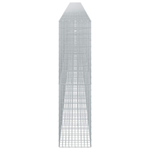 Γκαμπιόν με σύρμα 5 mm και πλέγμα 5x10 cm 1200x50x200 εκ