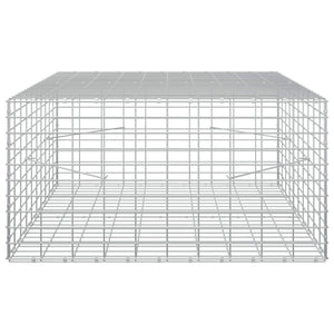 Γκαμπιόν με σύρμα 5 mm και πλέγμα 5x10 cm 100x100x50 εκ - Pakobazaar